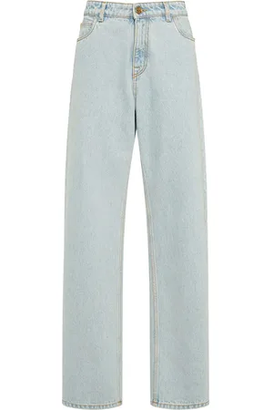 Etro Jeans Anchos De Denim