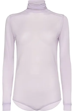 Maison Margiela Body De Jersey De Viscosa