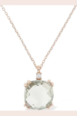 Bliss Collar De Oro 9kt Y Amatista