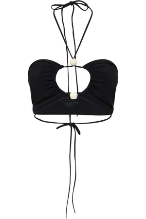 MAGDA BUTRYM Top De Bikini Con Cuello Halter