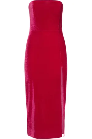 Reformation Vestido Midi De Terciopelo
