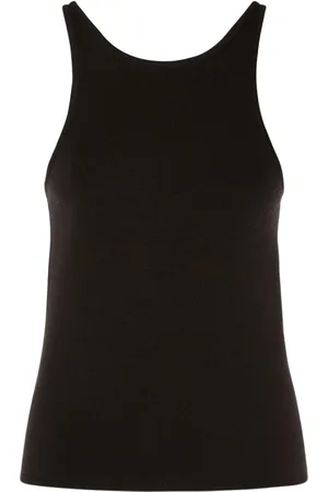 Max Mara Top De Punto De Lana Sin Mangas