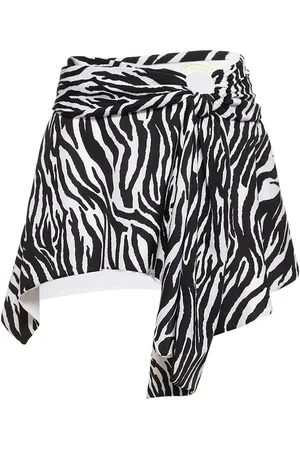 The Attico Minifalda De Jersey Con Anillo