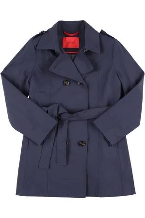 Max&Co. Abrigo Trench De Algodón Y Nylon