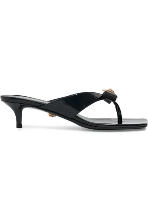 VERSACE Sandalias De Piel 45mm