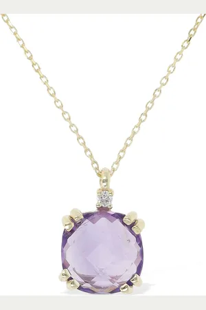 Bliss Collar De 9kt Y Amatista