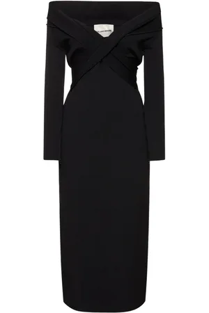 Roland Mouret Vestido Midi De Punto De Viscosa Stretch