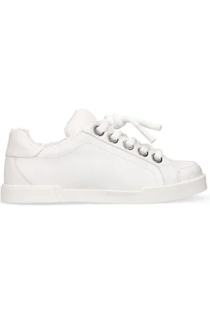 Dolce & Gabbana Sneakers De Piel Con Cordones