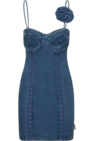 ROTATE Vestido Corto De Denim