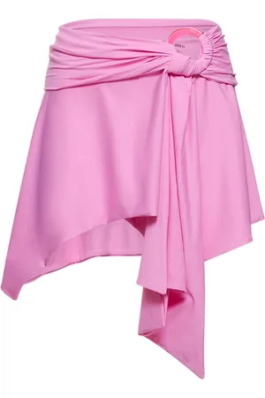 The Attico Minifalda De Jersey Con Anillo