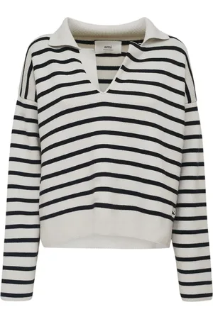 Ami Suéter Polo De Algodón Y Lana