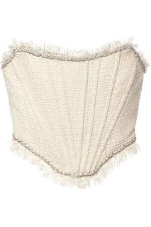 GIUSEPPE DI MORABITO Bustier De Bouclé Sin Tirantes