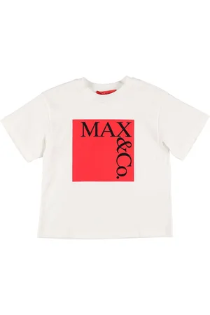 Max&Co. Camiseta De Jersey De Algodón Estampada