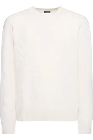 Ermenegildo Zegna Suéter De Punto Con Cuello Redondo