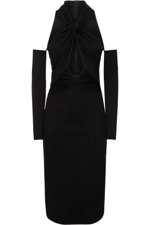 Giambattista Valli Vestido Midi De Punto De Viscosa