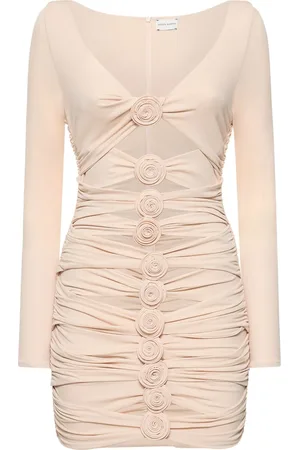 MAGDA BUTRYM Vestido Corto De Jersey Con Aberturas