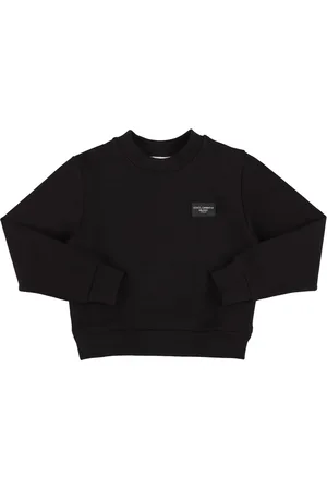 Dolce & Gabbana Sudadera De Algodón Con Logo Estampado