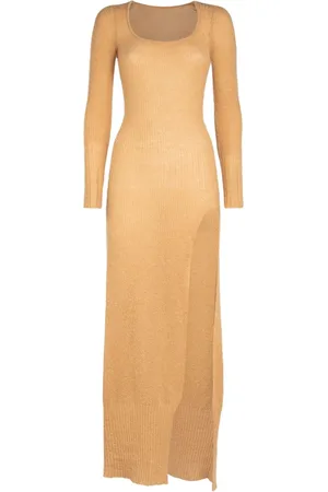 Jacquemus Vestido Largo De Mohair