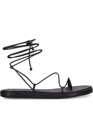 Studio Amelia Sandalias Planas De Piel 10mm