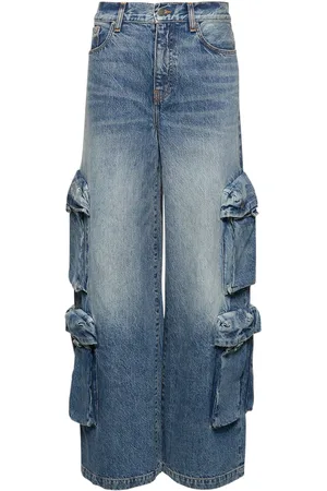 AMIRI Jeans Cargo De Denim De Algodón