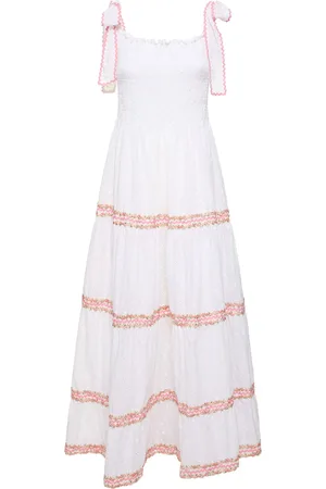 FLORA SARDALOS Vestido De Algodón Bordado