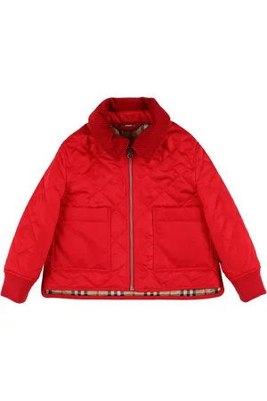 Burberry Chaqueta Con Forro A Cuadros