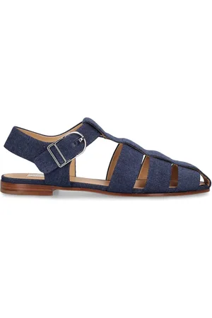 GABRIELA HEARST Sandalias Pescador De Denim 10mm