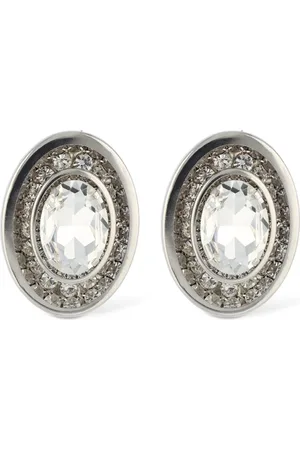 Alessandra Rich Pendientes De Cristales