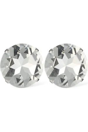 Alessandra Rich Pendientes De Cristal