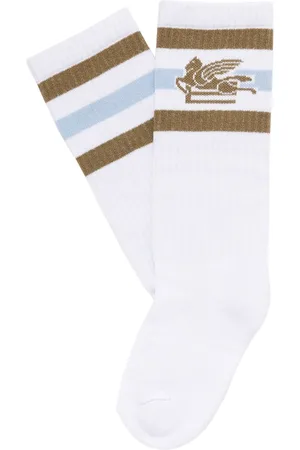 Etro Calcetines De Punto De Algodón