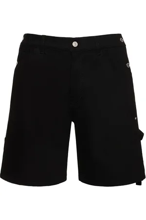 Courrèges Shorts De Denim De Algodón