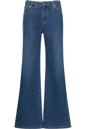 Moschino Jeans Anchos De Denim