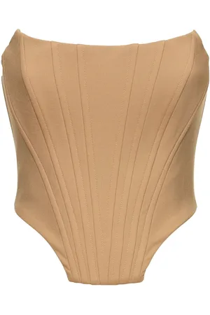 GIUSEPPE DI MORABITO Top Bustier De Lana Stretch