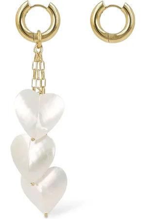 Timeless Pearly Pendientes Asimétricos