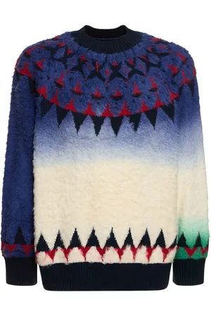 SACAI Suéter De Punto Jacquard
