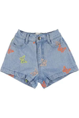 The New Society Shorts De Algodón Cambray Bordados