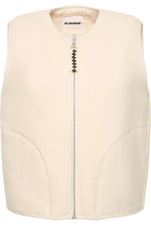 Jil Sander Chaleco Polar De Algodón