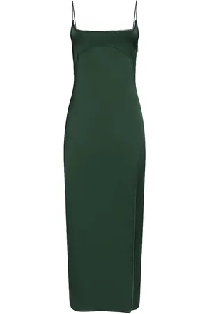 Jacquemus Vestido Midi De Satén