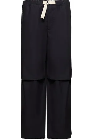 Jil Sander Pantalones De Algodón
