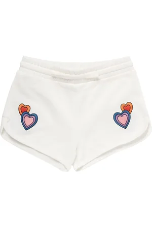 Stella McCartney Shorts Deportivos De Algodón