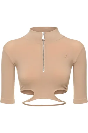 ANDREADAMO Top De Jersey Con Aberturas