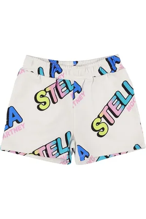 Stella McCartney Shorts De Felpa De Algodón Orgánico