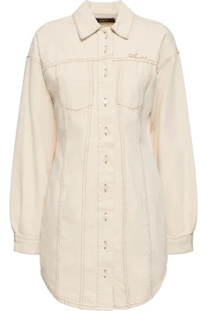 AMIRI Camisa De Denim De Algodón