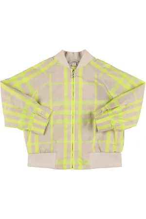 Burberry Chaqueta De Nylon Con Cremallera