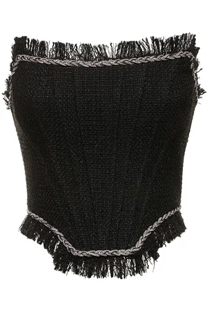 GIUSEPPE DI MORABITO Bustier De Bouclé Sin Tirantes