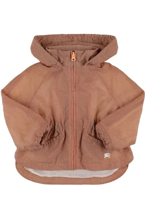 Burberry Chaqueta De Nylon Con Cremallera