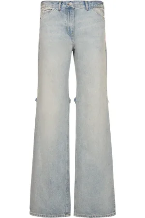 Courrèges Jeans De Denim De Algodón