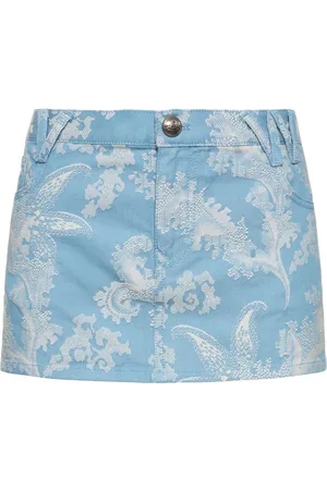 Vivienne Westwood Minifalda De Algodón Jacquard