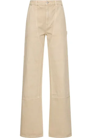 Helmut Lang Pantalones De Algodón