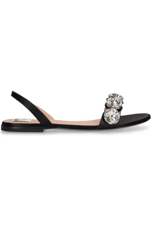 Moschino Sandalias De Satén 5mm